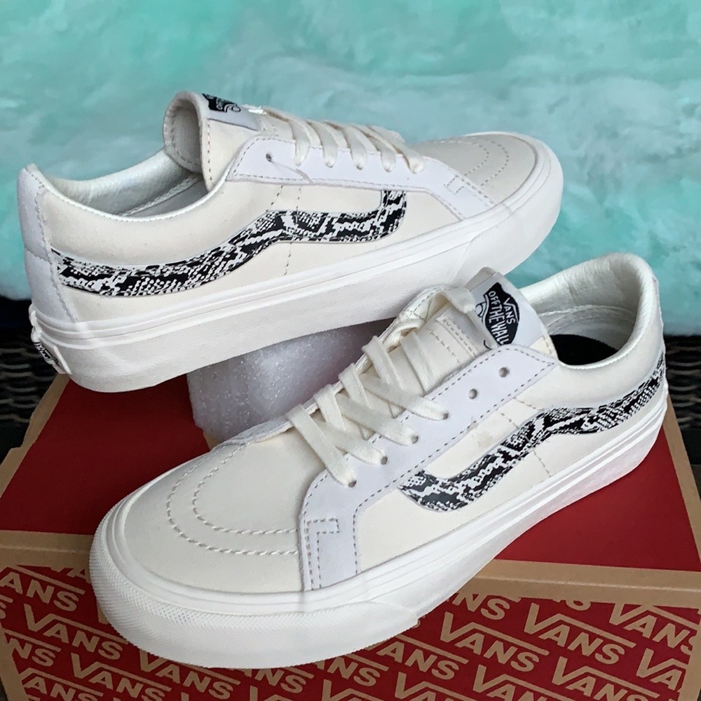 VANS SK8-LOW REISSUE SNAKE MARSHMALLOW WMNS - Picture 2 of 14
